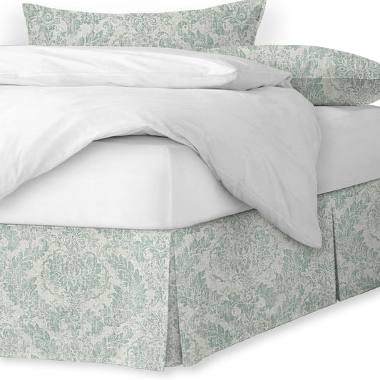 Damaskus Linen Mist Bedskirt