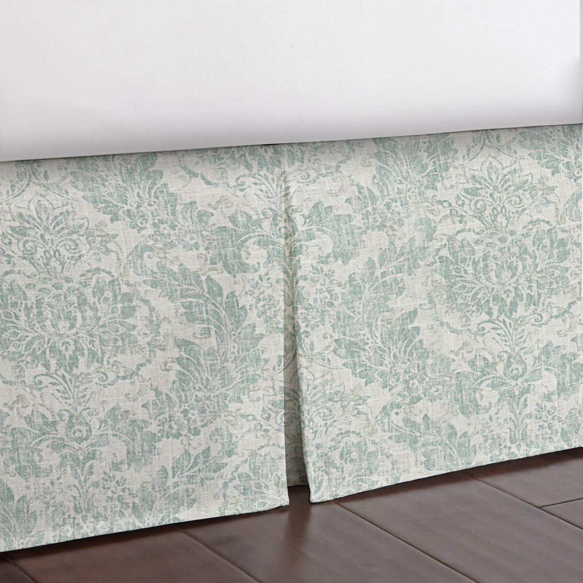 Damaskus Linen Mist Bedskirt
