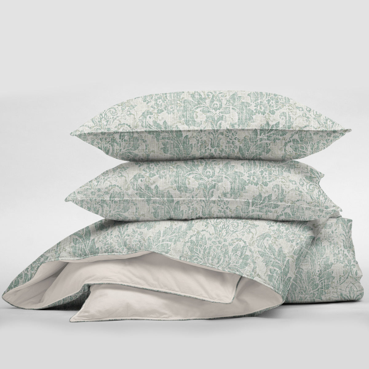 Damaskus Linen Mist Comforter Set