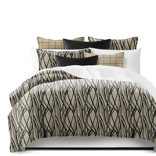 Demetre Coal Duvet Cover Set