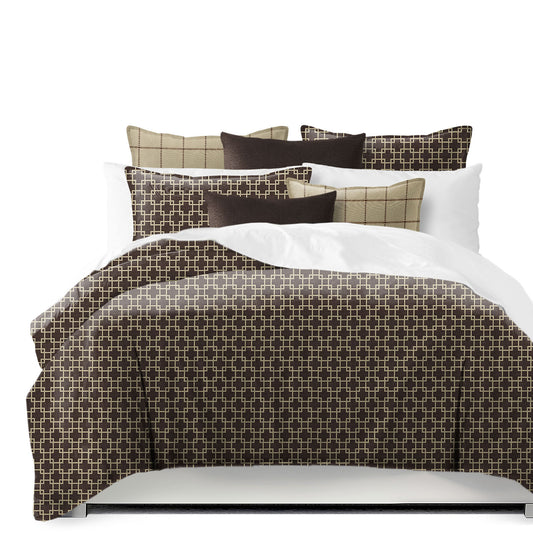 Fendine Chocolate Duvet Cover Set