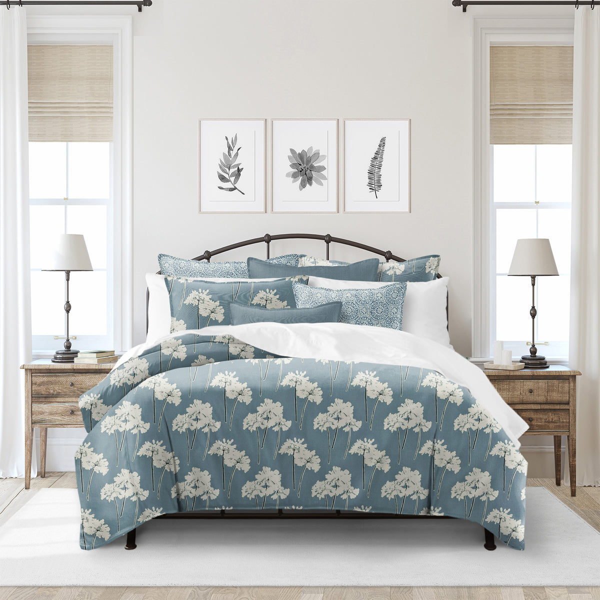 Summerfield Blue Coverlet Set