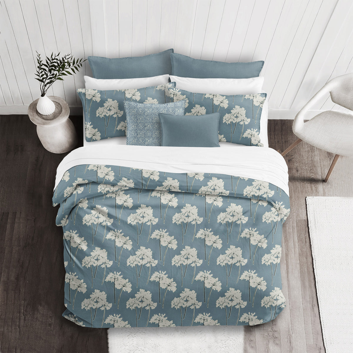 Summerfield Blue Comforter Set