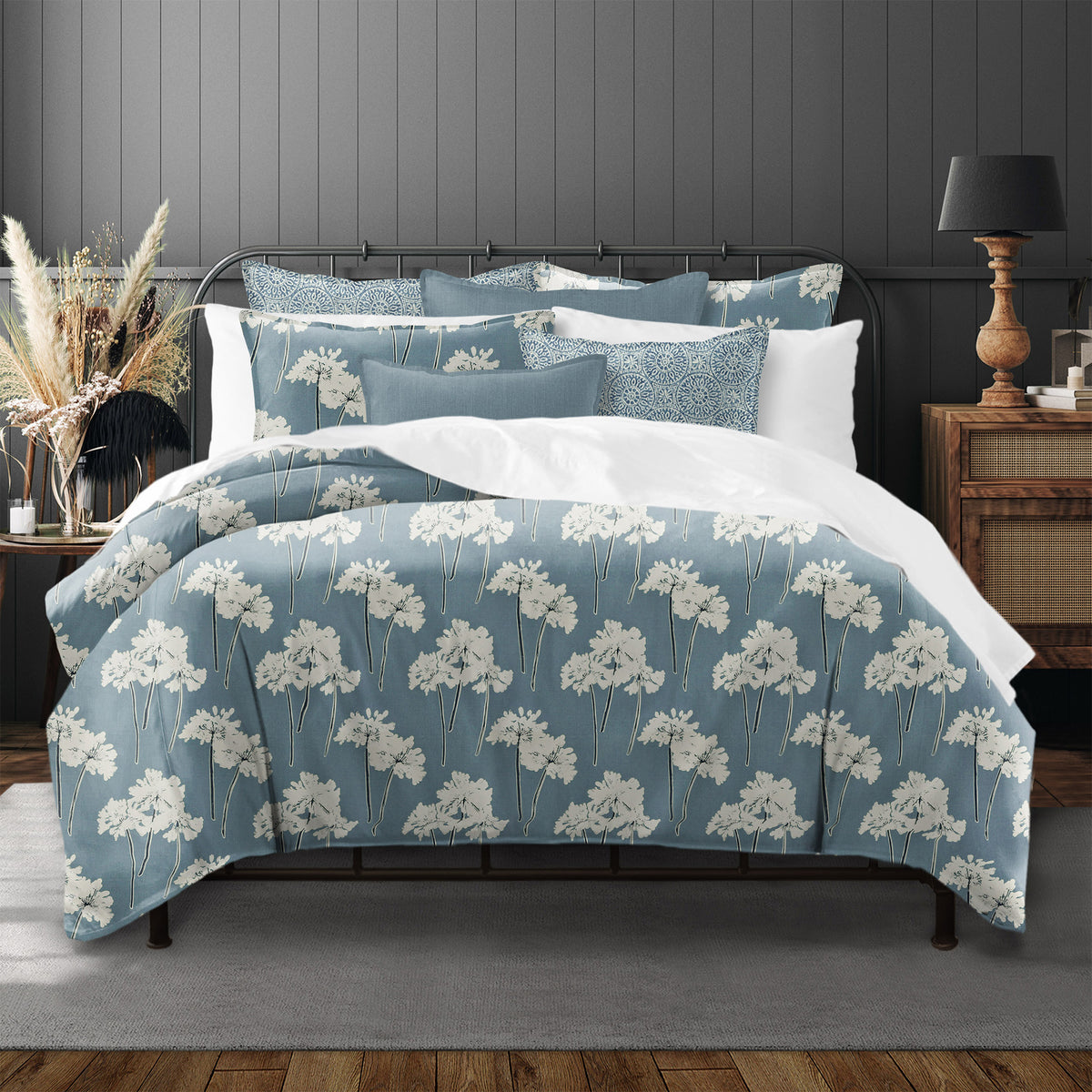 Summerfield Blue Coverlet Set
