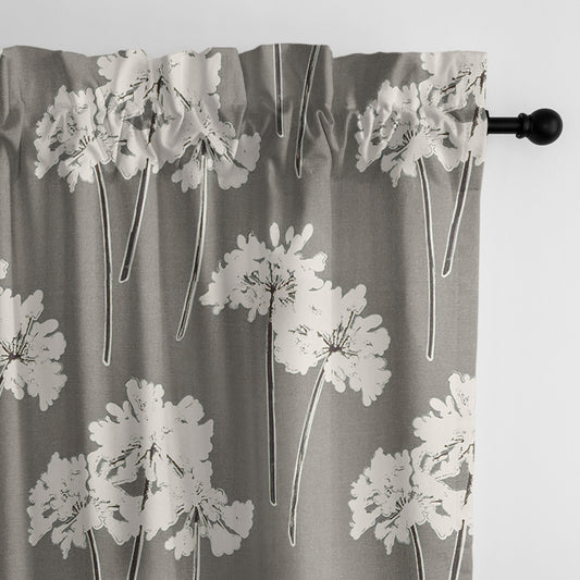 Summerfield Mocha Pole Top Drapes