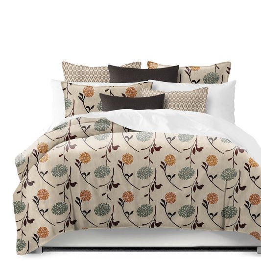 Grace Beige Duvet Cover Set