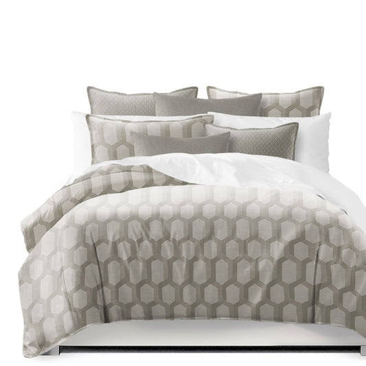 Isabella Taupe Comforter Set