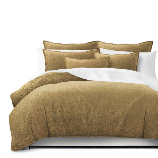 Juno Velvet Gold Comforter Set