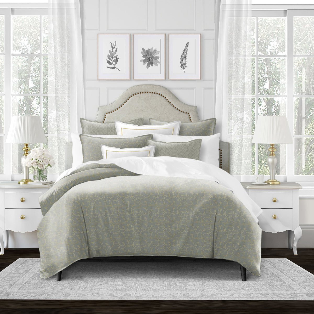 Kalia Gilded Coverlet Set