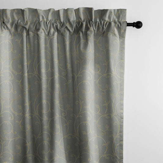 Kalia Gilded Pole Top Drapes