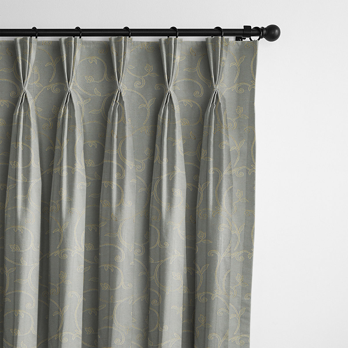 Kalia Gilded Pinch Pleat Drapes