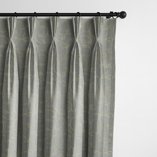 Kalia Gilded Pinch Pleat Drapes