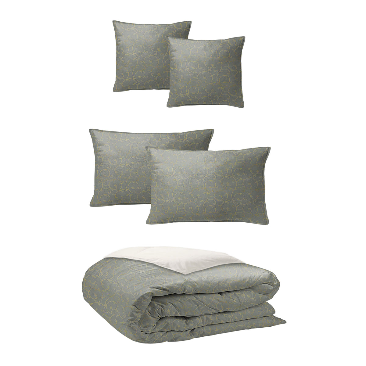 Kalia Gilded Coverlet Set