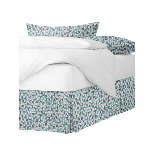 Keller Teal Bedskirt