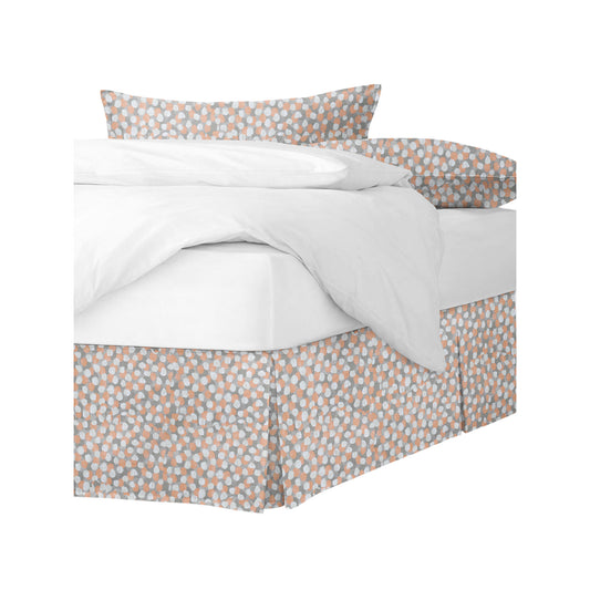 Laight Prairie Peach Bedskirt