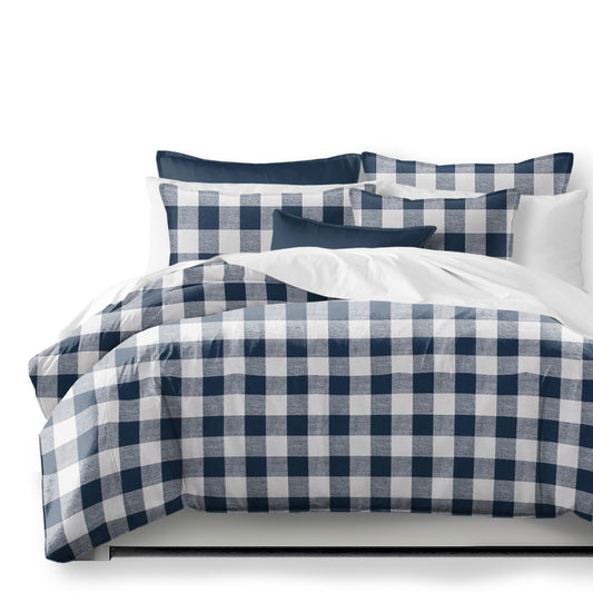 Lumberjack Check Indigo-White Duvet Cover Set