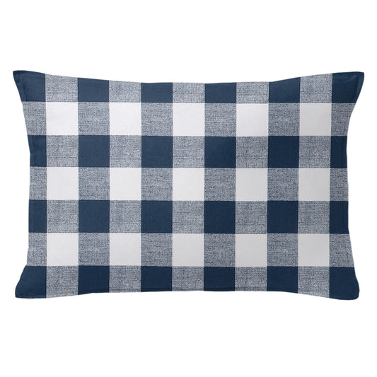 Lumberjack Check Indigo-White Shams