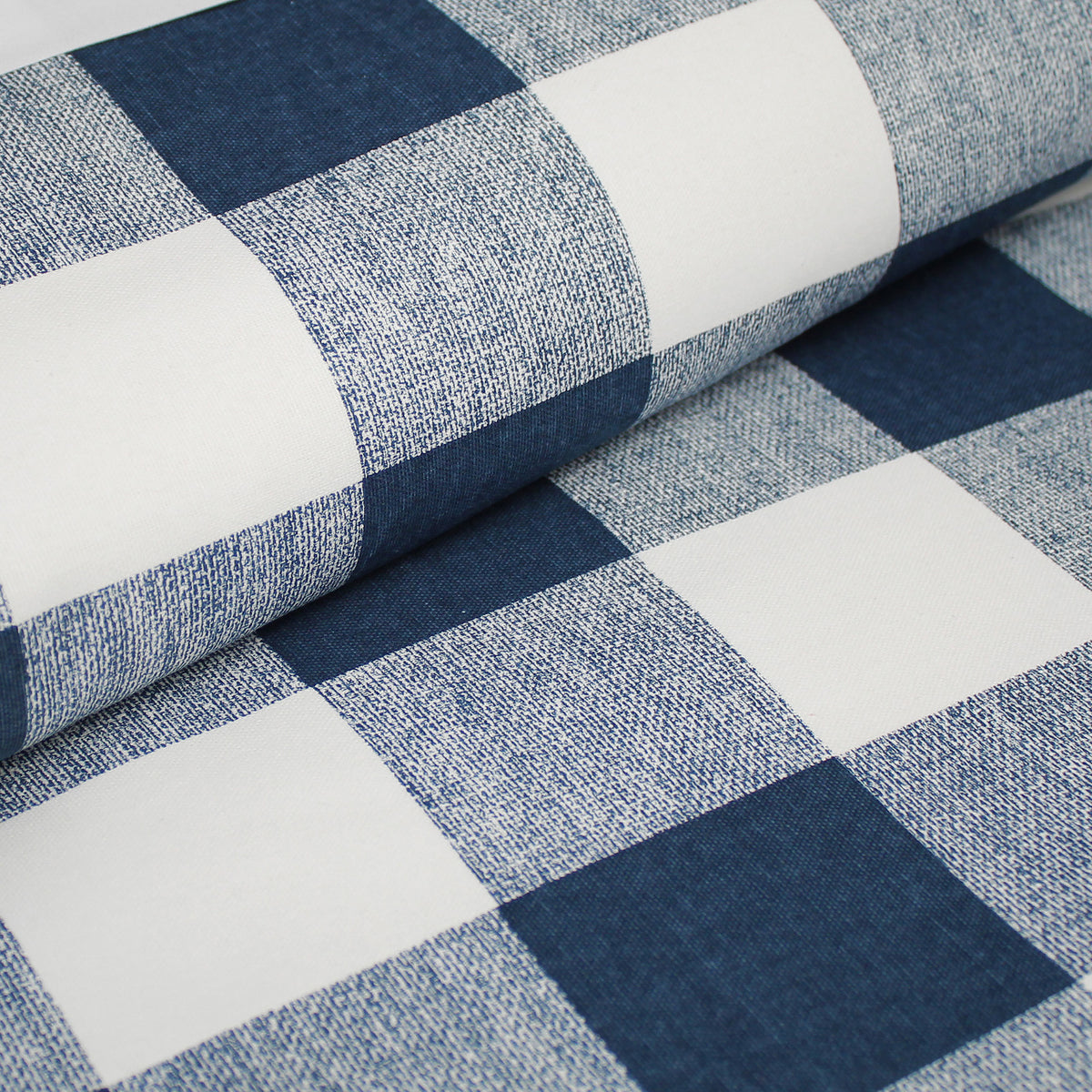 Lumberjack Check Indigo-White Duvet Cover Set