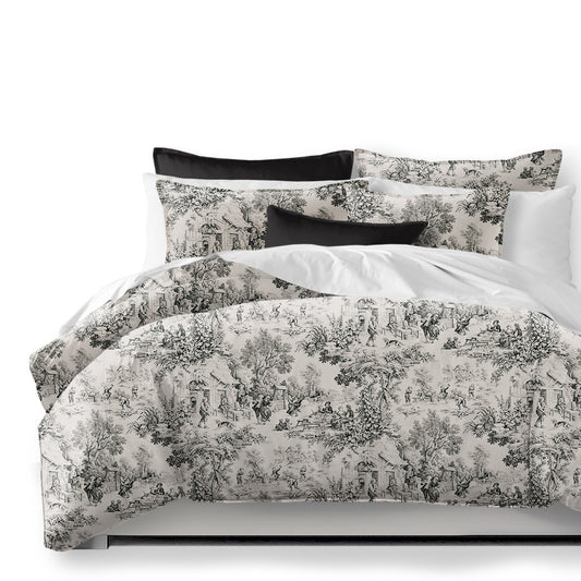 Maison Toile Black Comforter Set