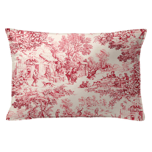 Maison Toile Red Shams