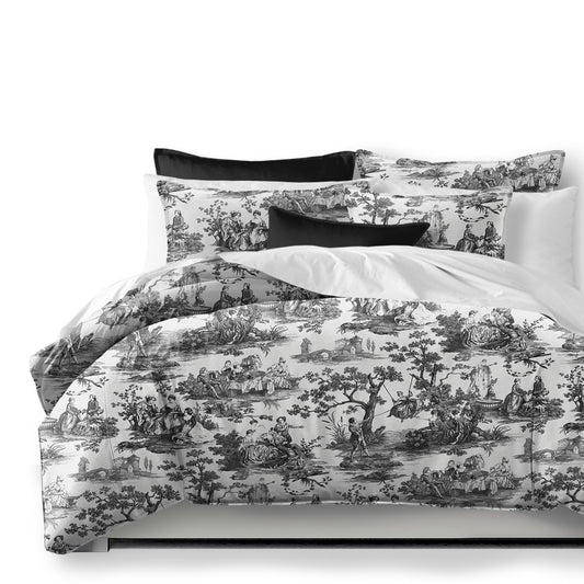 Malaika Black Duvet Cover Set