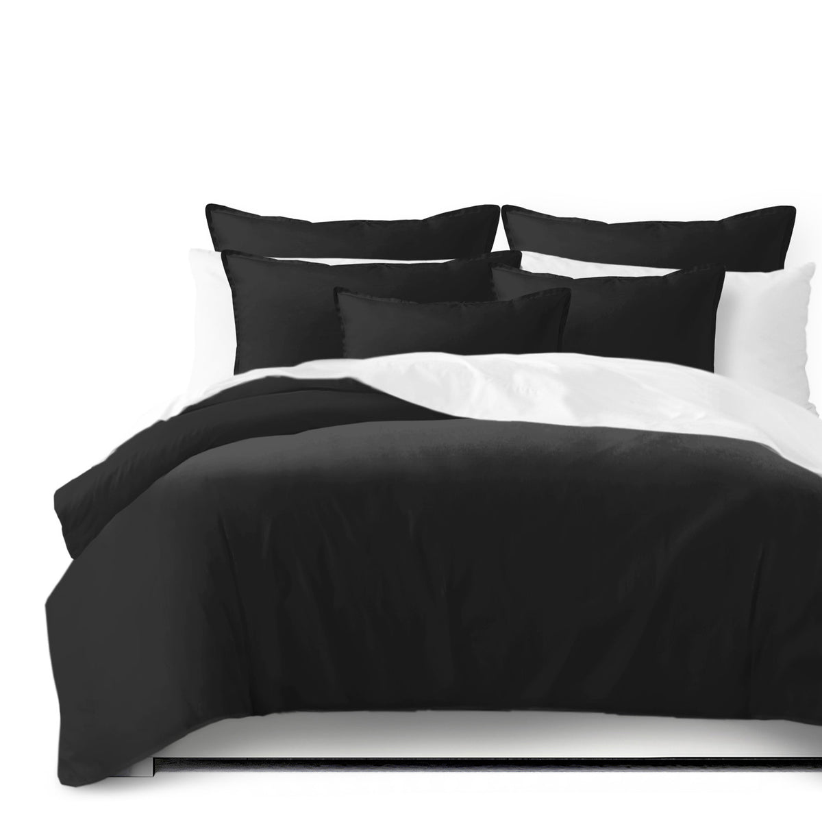 Marcus Black Duvet Cover Set