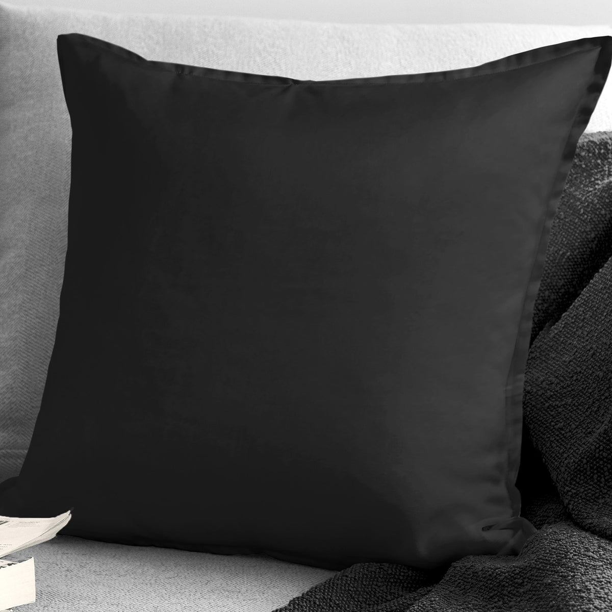 Marcus Black Decorative Pillows
