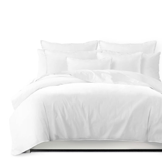 Marcus White Duvet Cover Set