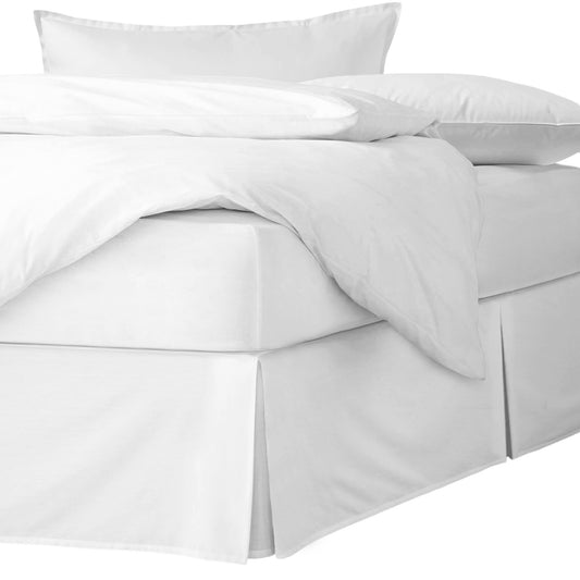 Marcus White Bedskirt