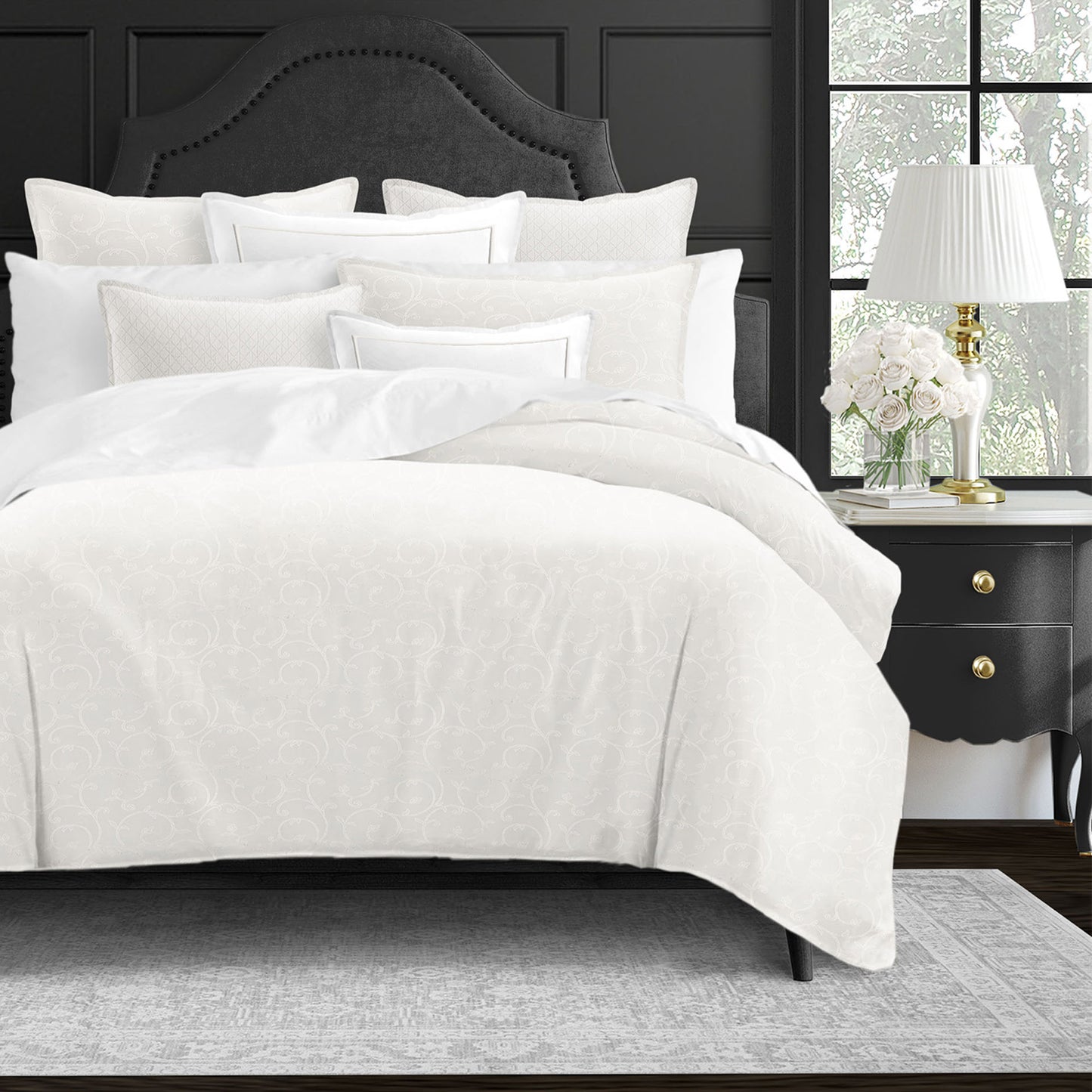 Marlene Alabaster Duvet Cover Set