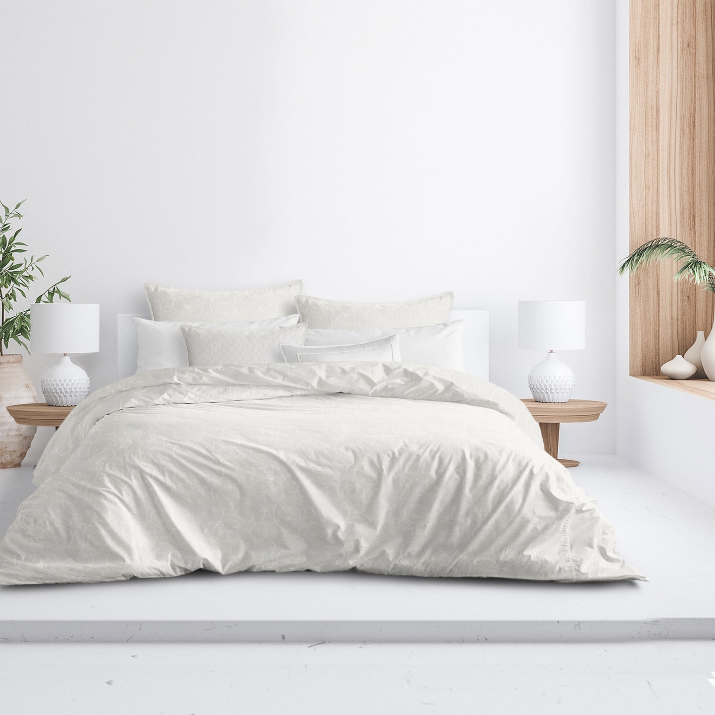 Marlene Alabaster Duvet Cover Set