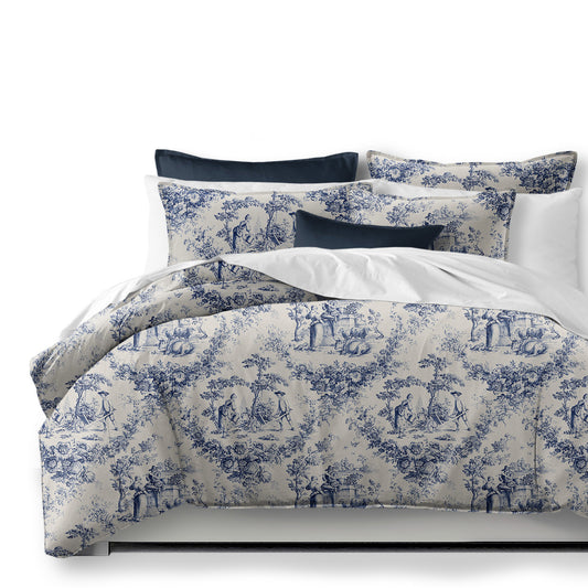 Mason Navy Duvet Cover Set