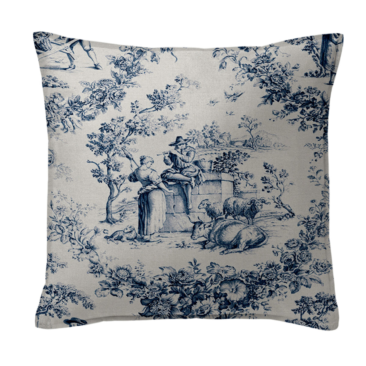 Mason Navy Decorative Pillows