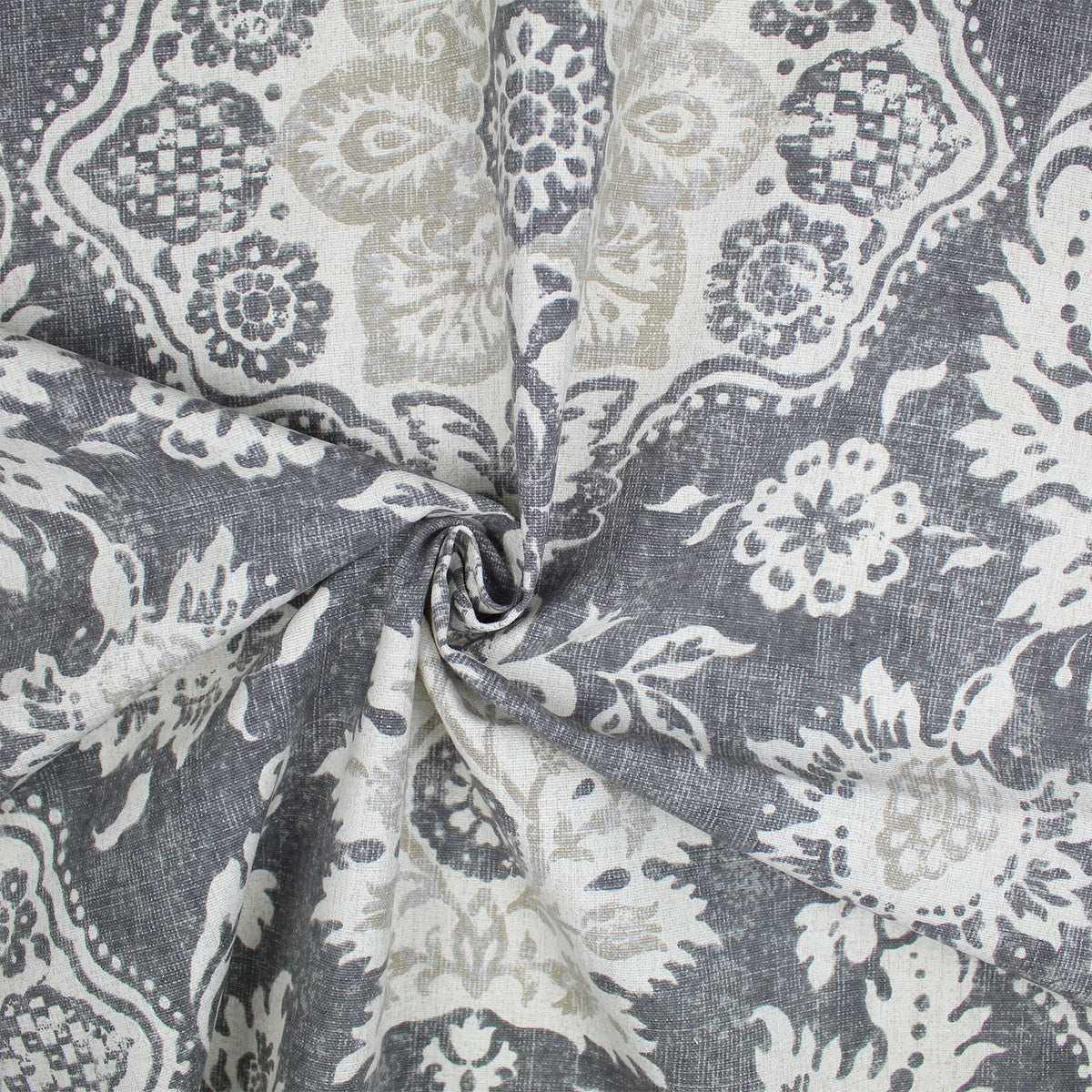 Osha Mocha-Charcoal Duvet Cover Set