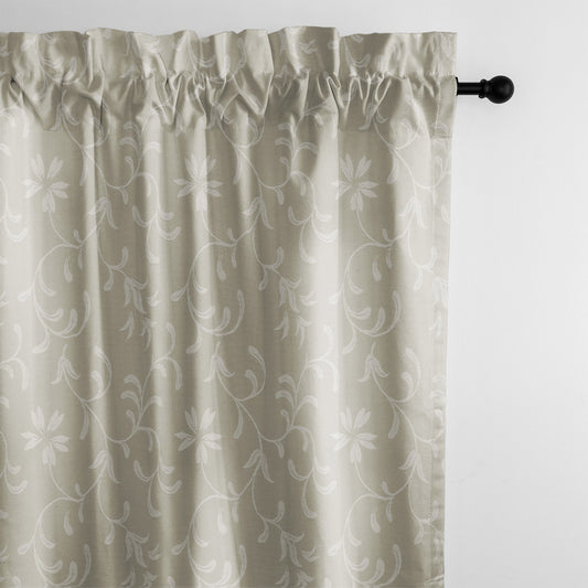 Mona Linen Pole Top Drapes