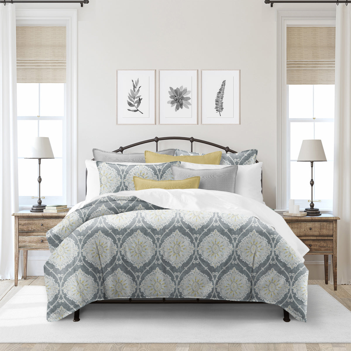 Bellamy Gray Coverlet Set
