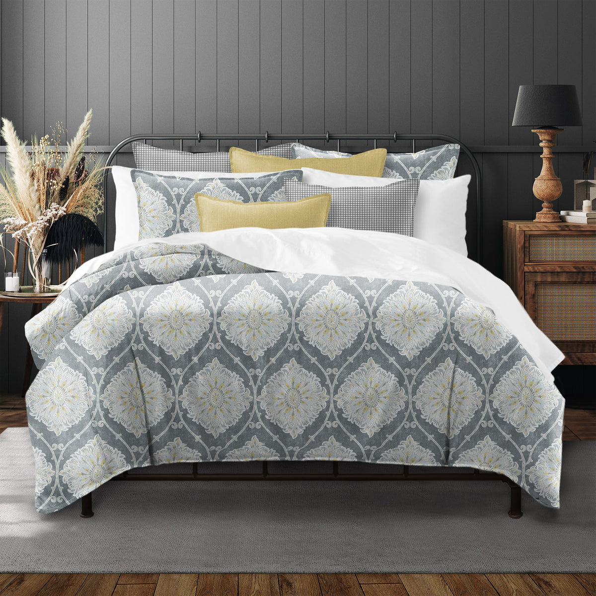 Bellamy Gray Comforter Set