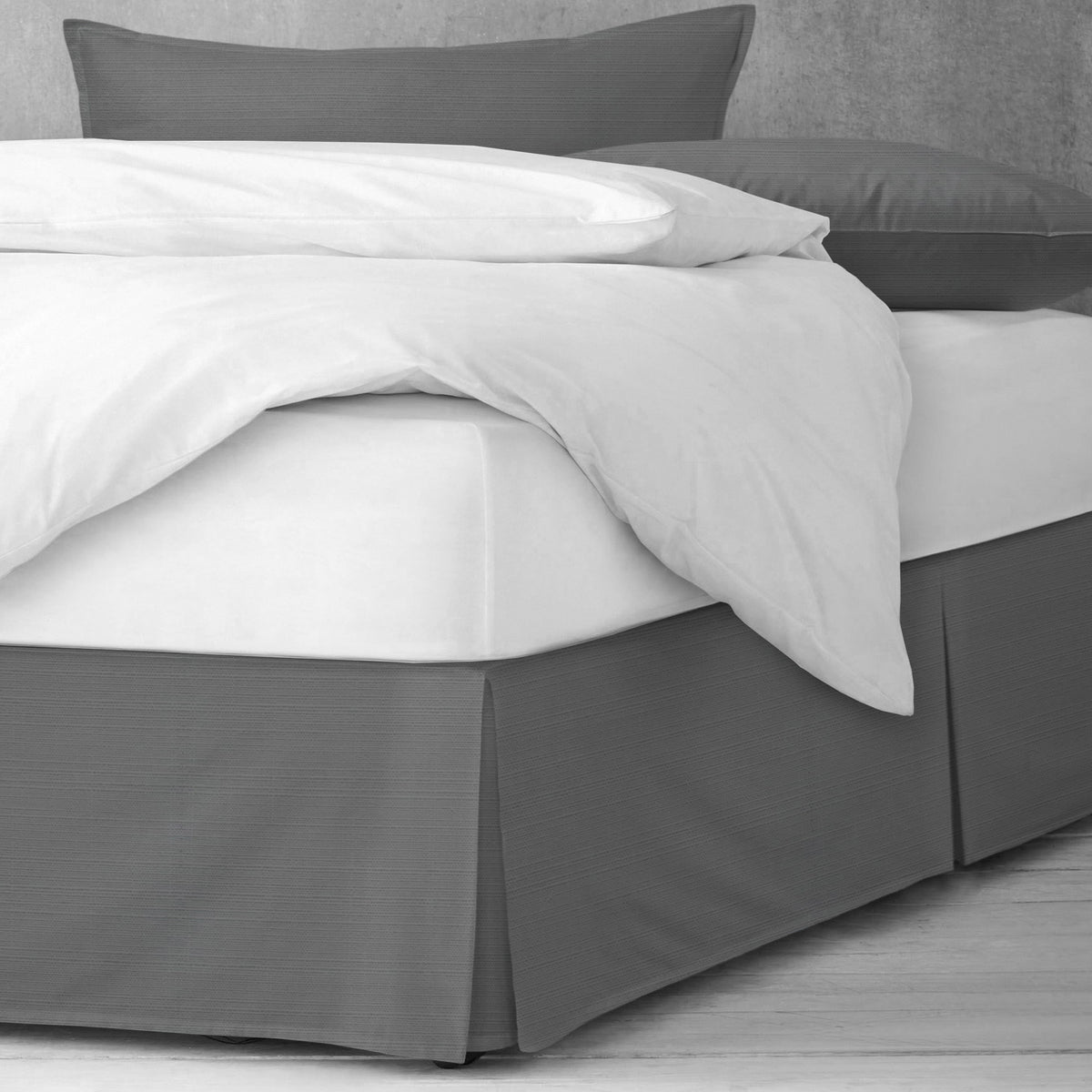 Nova Charcoal Bedskirt