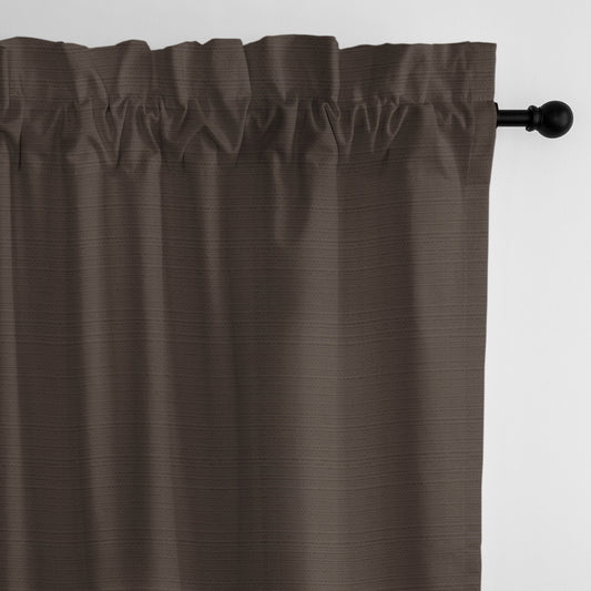 Nova Chocolate Pole Top Drapes