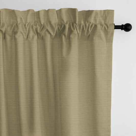 Nova Gold Pole Top Drapes