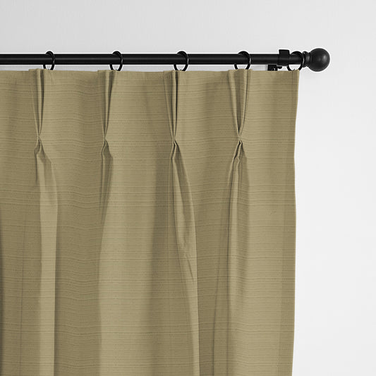 Nova Gold Pinch Pleat Drapes