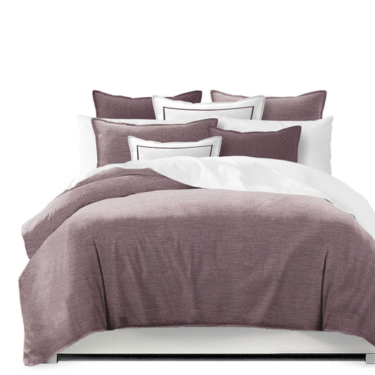 Nuha Plum Duvet Cover Set