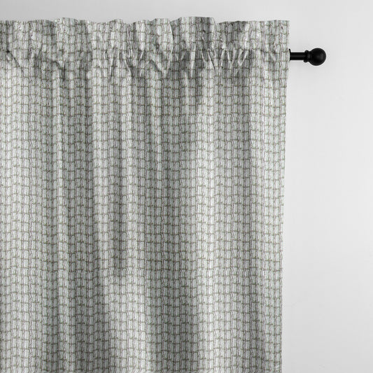 Paladino Seafoam Pole Top Drapes