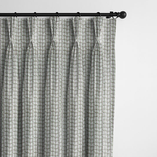 Paladino Seafoam Pinch Pleat Drapes