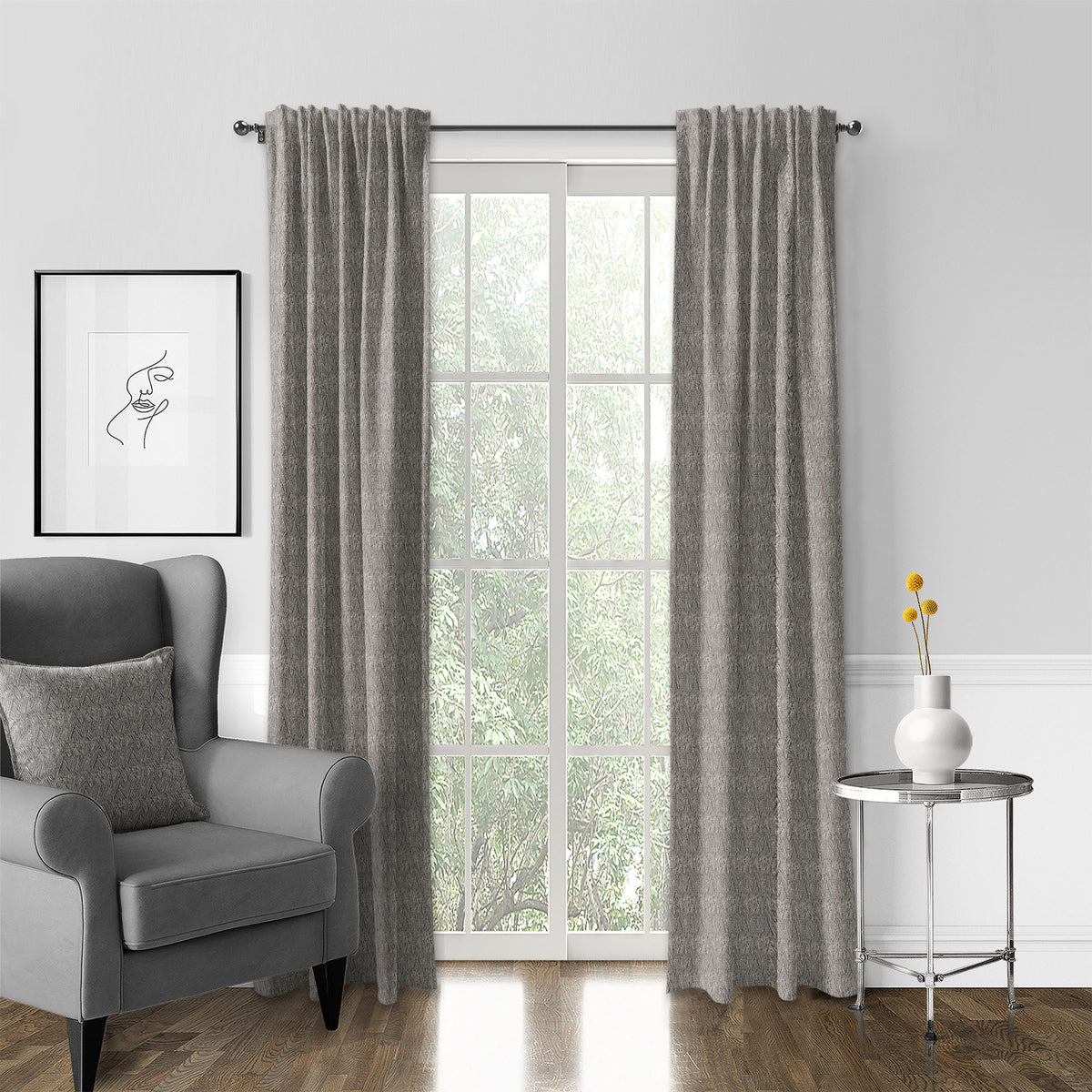 Payson Shadow Pole Top Drapes