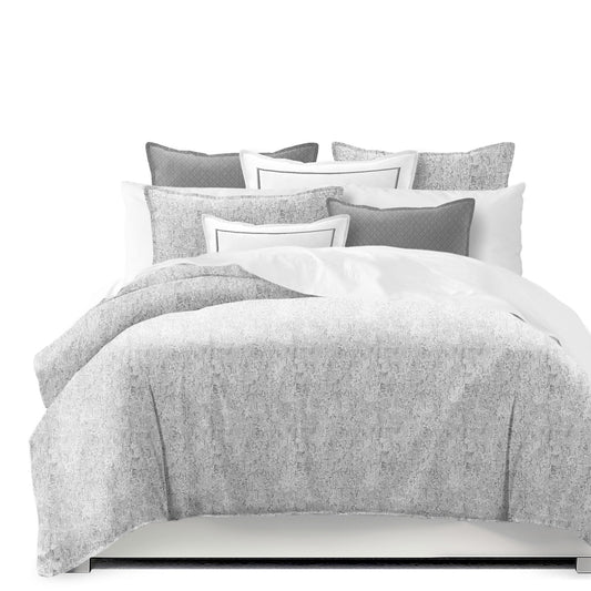 Perry Silver Duvet Cover Set