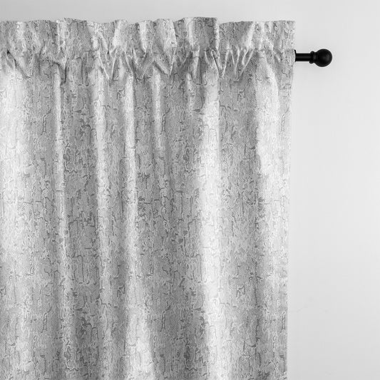 Perry Silver Pole Top Drapes