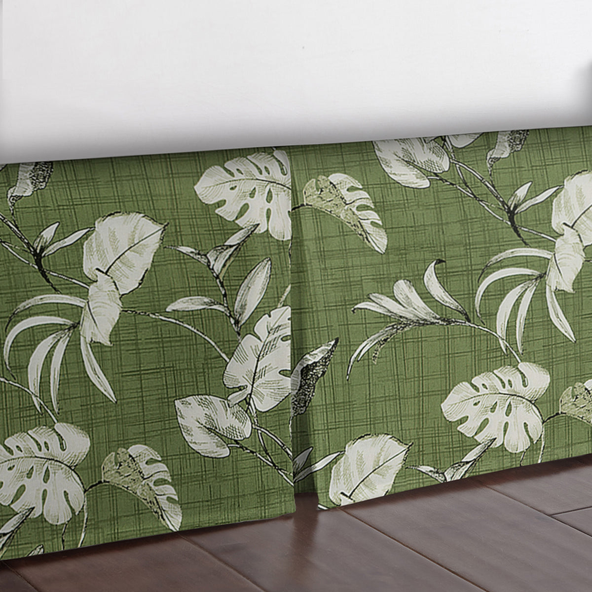 Tropez Green Bedskirt