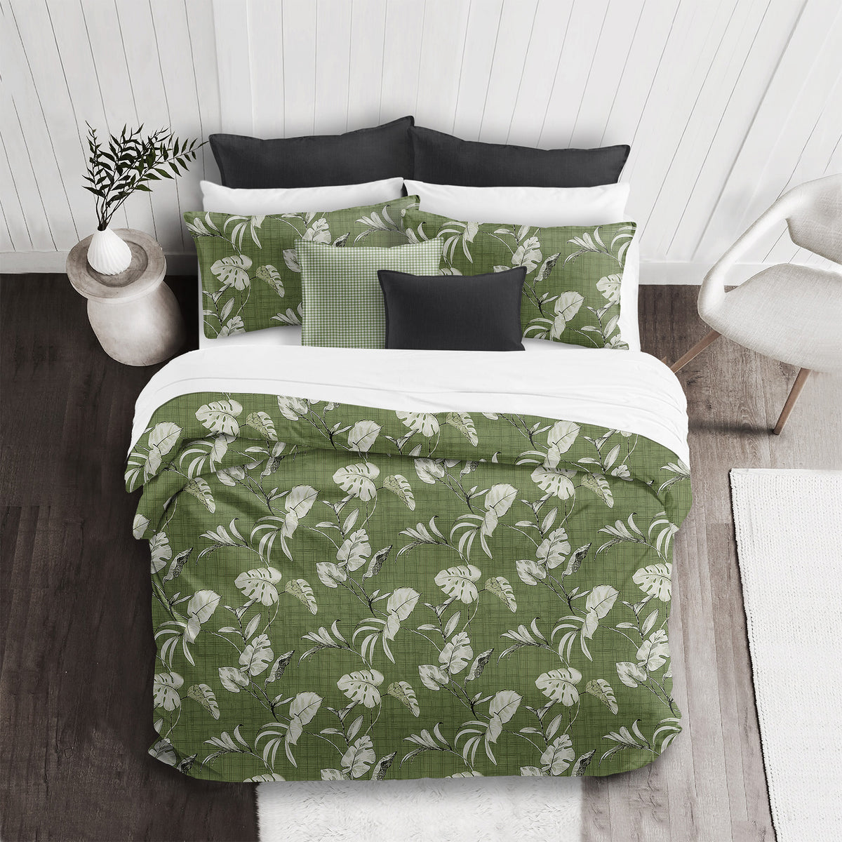 Tropez Green Comforter Set