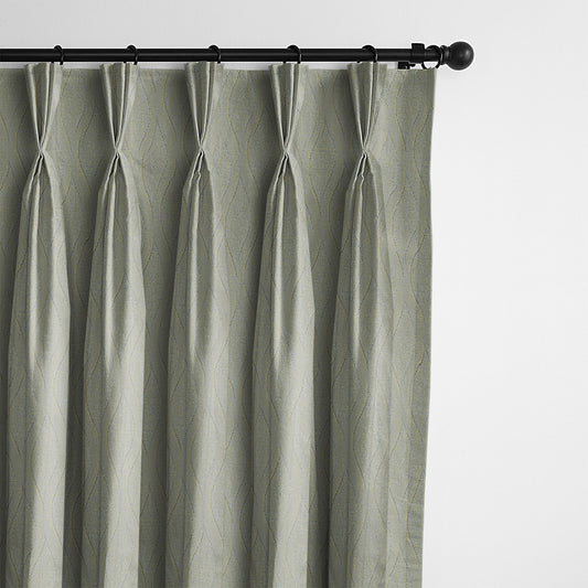 Rania Meadow Pinch Pleat Drapes